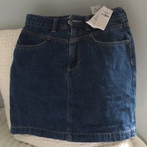 Brand new hollister denim skirt